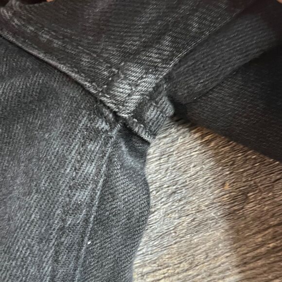 Re/Done Black Ankle Jeans - Picture 4 of 7